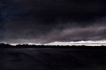 Tomasz Olszewski-Nokturn - staromiejskie pola-Malarstwo