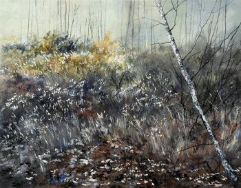 Tomasz Olszewski-Pierwszy przymrozek-Malarstwo