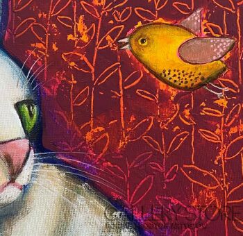 Urszula Cecylia Michalska-Kot biały i jeden-Malarstwo