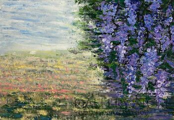 Urszula Wiśniewska-Wisteria-Malarstwo