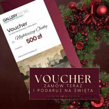 Voucher Gallerystore-Voucher Gallerystore - wartość 500 zł-Malarstwo