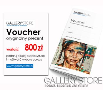 Voucher Gallerystore-Voucher Gallerystore - wartość 800 zł-Olej
