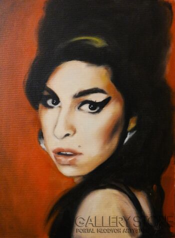 Wiktoria Pydo-Amy Winehouse-Olej