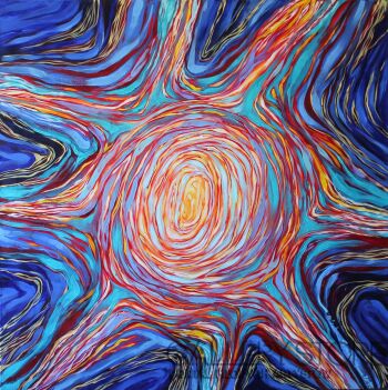 Wiola Gaszka-Emanacja światła V-Malarstwo