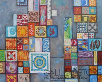 Wiola Gaszka-Słoneczka z Cinque Terre-Malarstwo