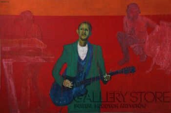 Witold Berus-Osobisty Jezus-Malarstwo