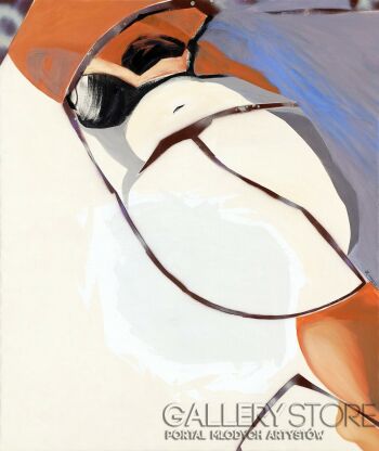 Włodek Warulik-NA HAMAKU-Malarstwo