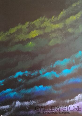 Wojtek Frenchowicz-Mgławica-Malarstwo