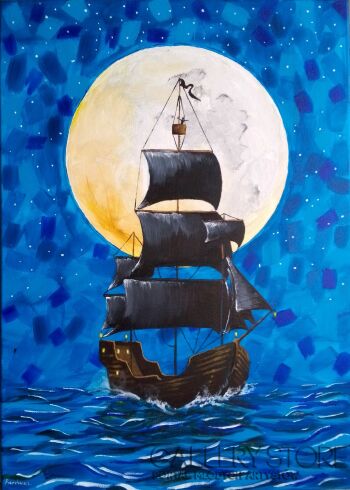 Wojtek Frenchowicz-Płynąc za snami-Malarstwo