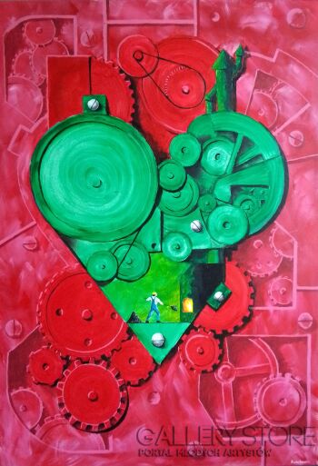 Wojtek Frenchowicz-Skomplikowane uczucia-Malarstwo