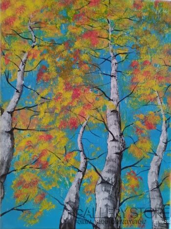 Zuzanna Gaudnik-Taniec liści -Malarstwo