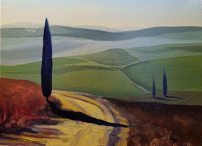 Jacek Malinowski-Val d'Orcia-Olej