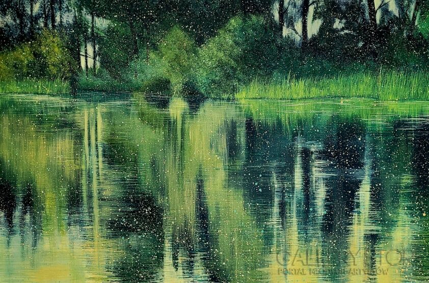 Jacek Malinowski-Paesaggio IV-Akryl