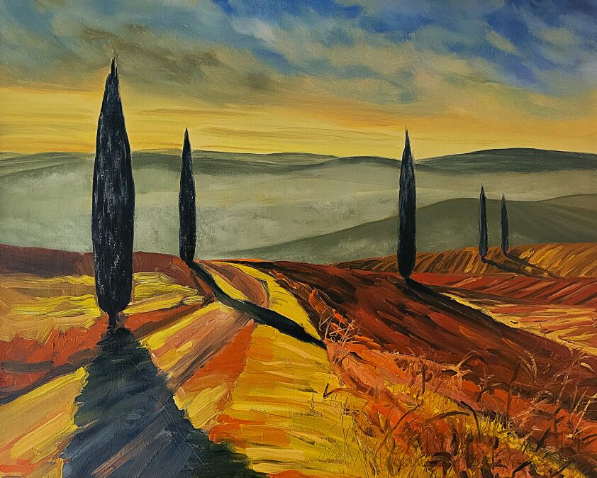 Jacek Malinowski-Val d'Orcia V-Olej