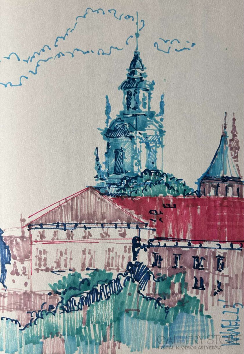 Klaudia Pawelec-Gliklich-Wawel II -Rysunek