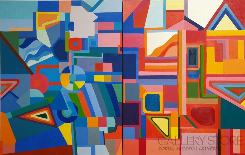 Monika Winnicka-Akemis blocks-Malarstwo