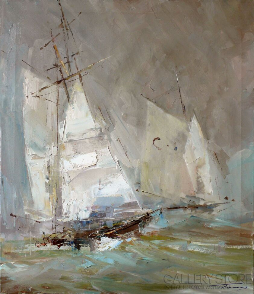 Krzysztof Tracz-Pejzaż morski_64-Olej
