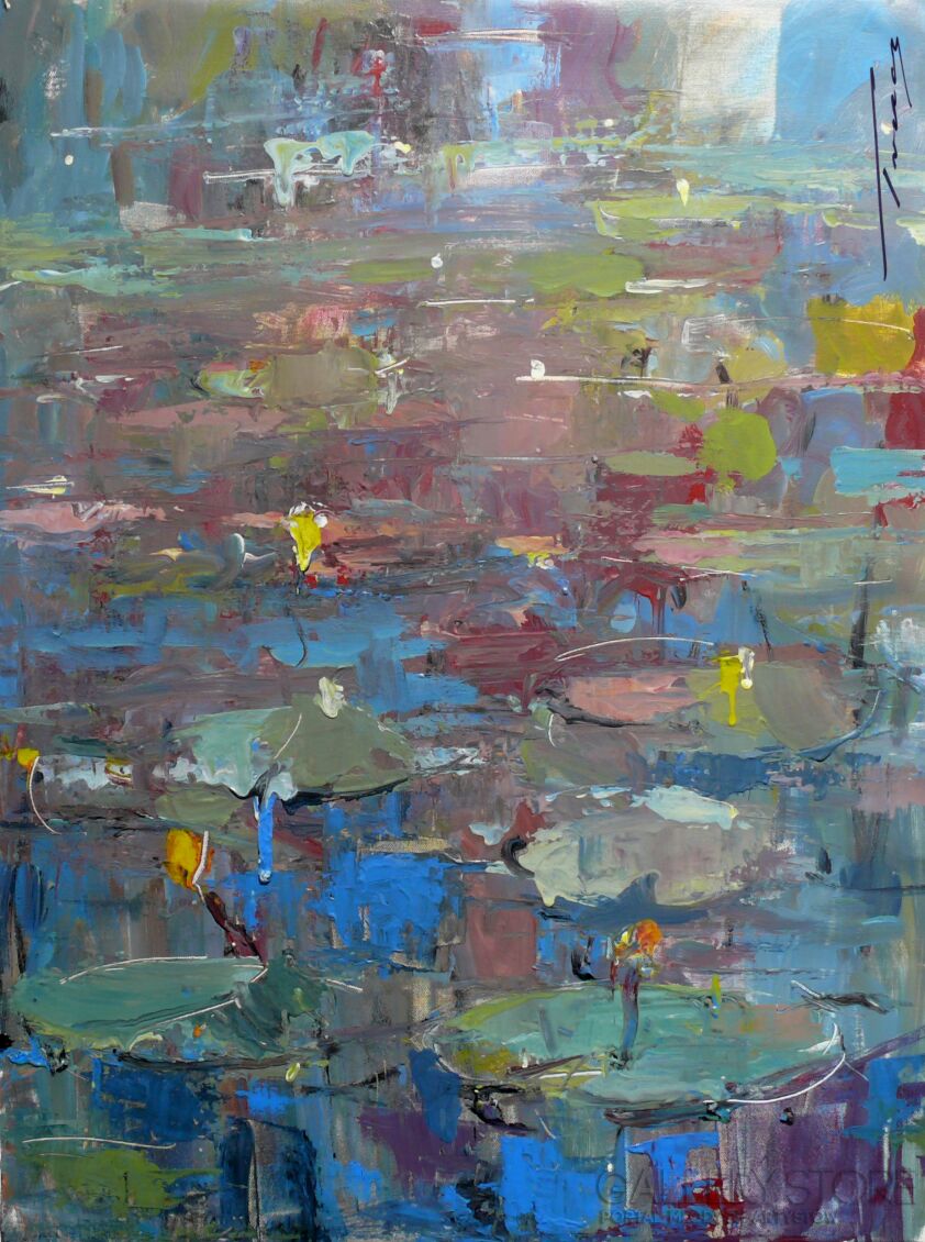 Krzysztof Tracz-Nenufary-Malarstwo