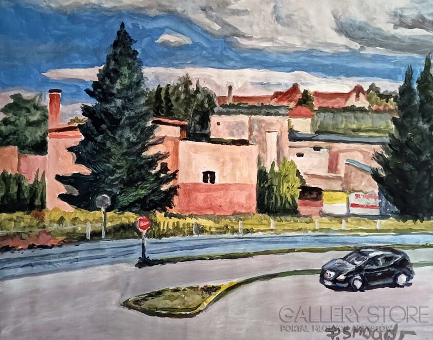 Piotr Smogór-kłodzko like cezanne-Akryl