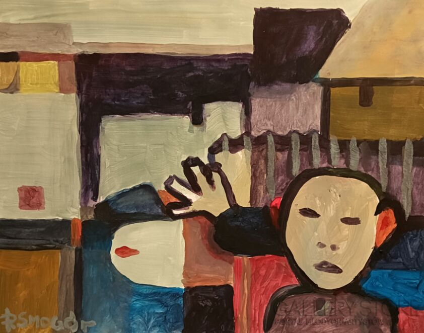 Piotr Smogór-goat II-Malarstwo