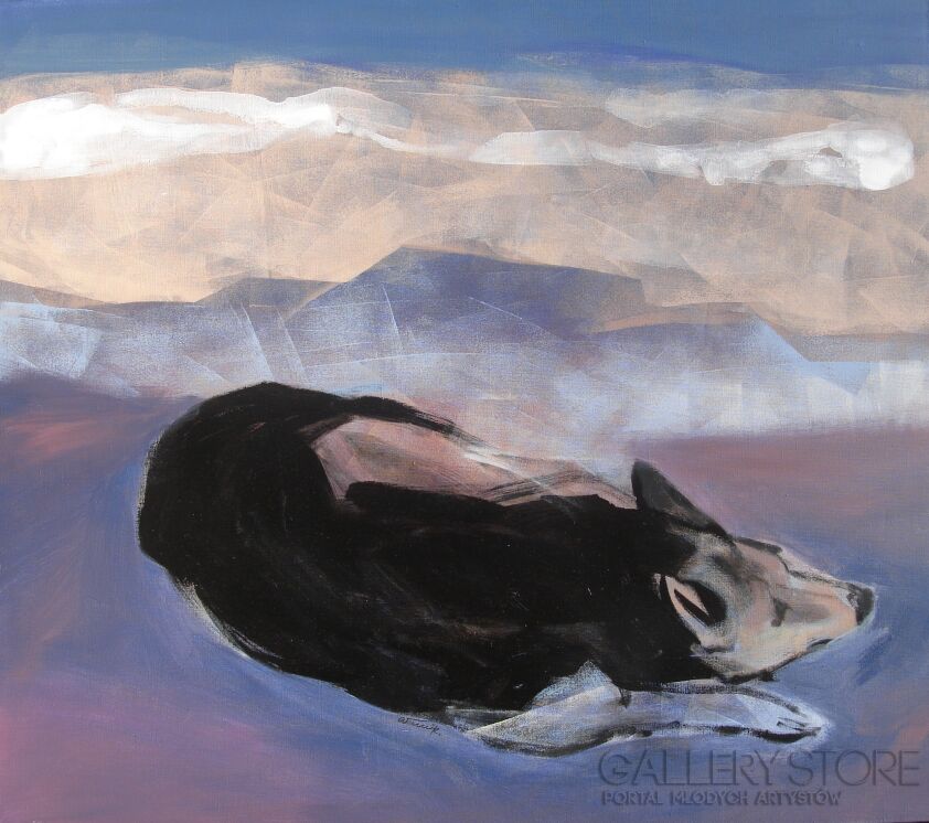 Włodek Warulik-BOOGIE ZAMYŚLONA-Malarstwo