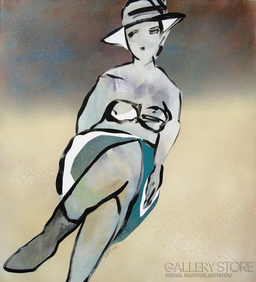 Włodek Warulik-Z PRZYMRUŻENIEM OKA -2-Malarstwo