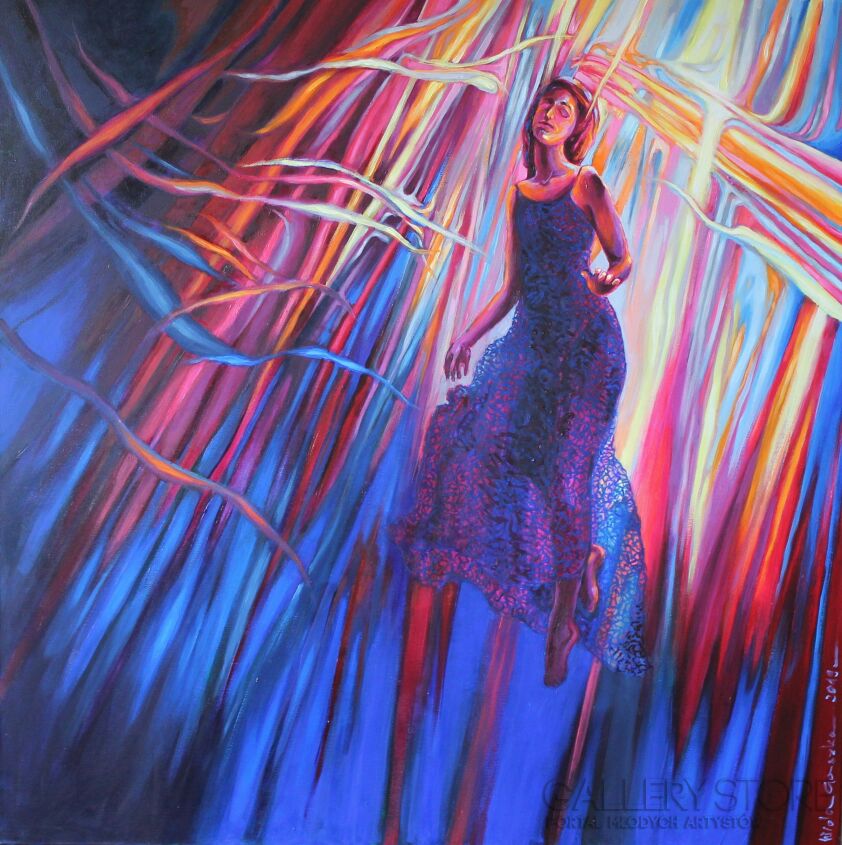 Wiola Gaszka-Viola, z inspiracji fot. Salvo Bombara-Malarstwo