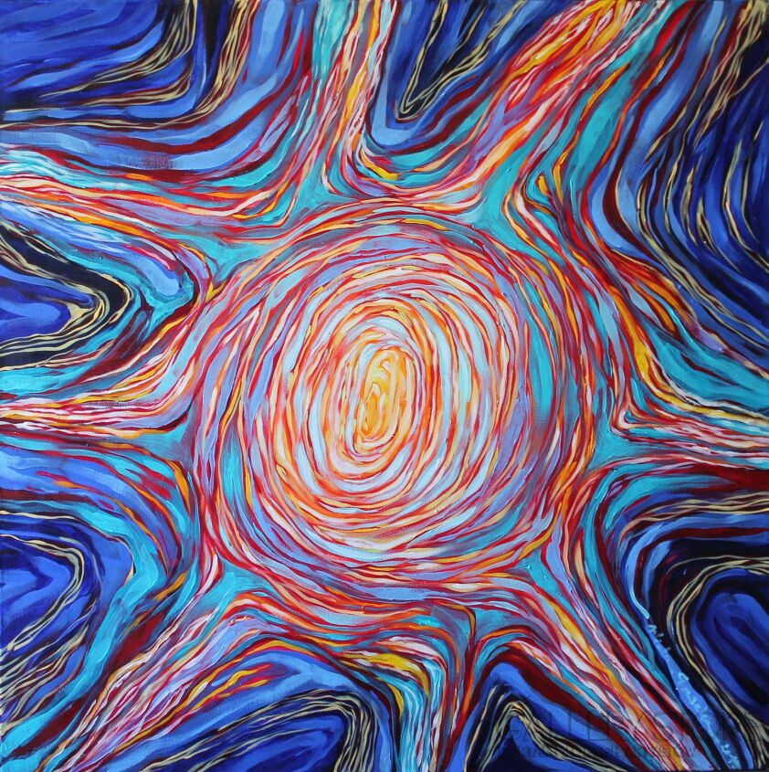 Wiola Gaszka-Emanacja światła V-Malarstwo