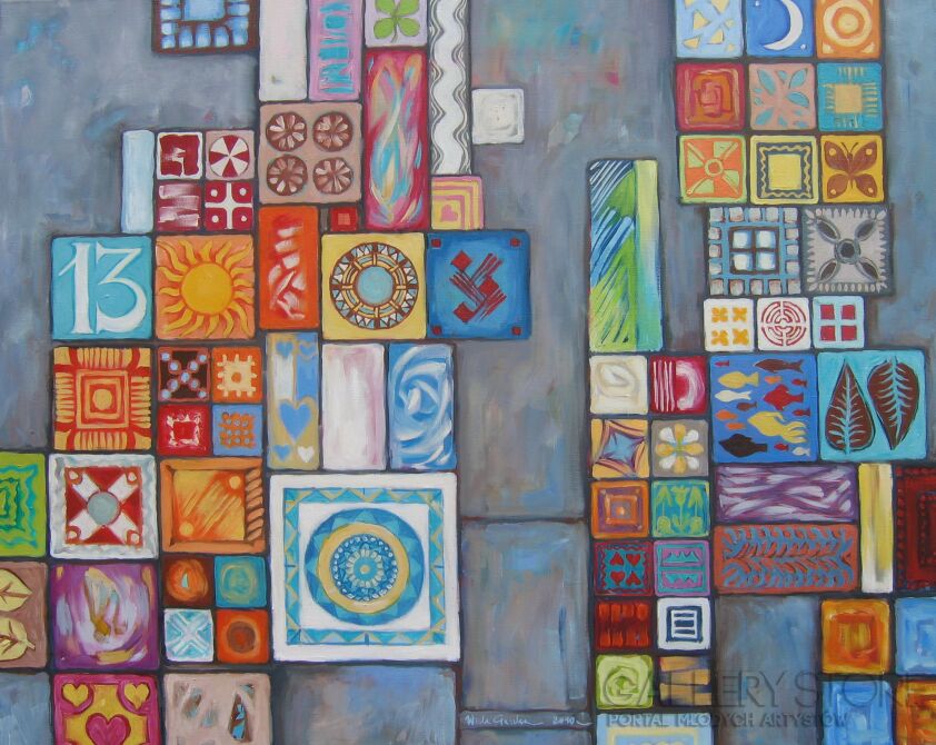 Wiola Gaszka-Słoneczka z Cinque Terre-Malarstwo