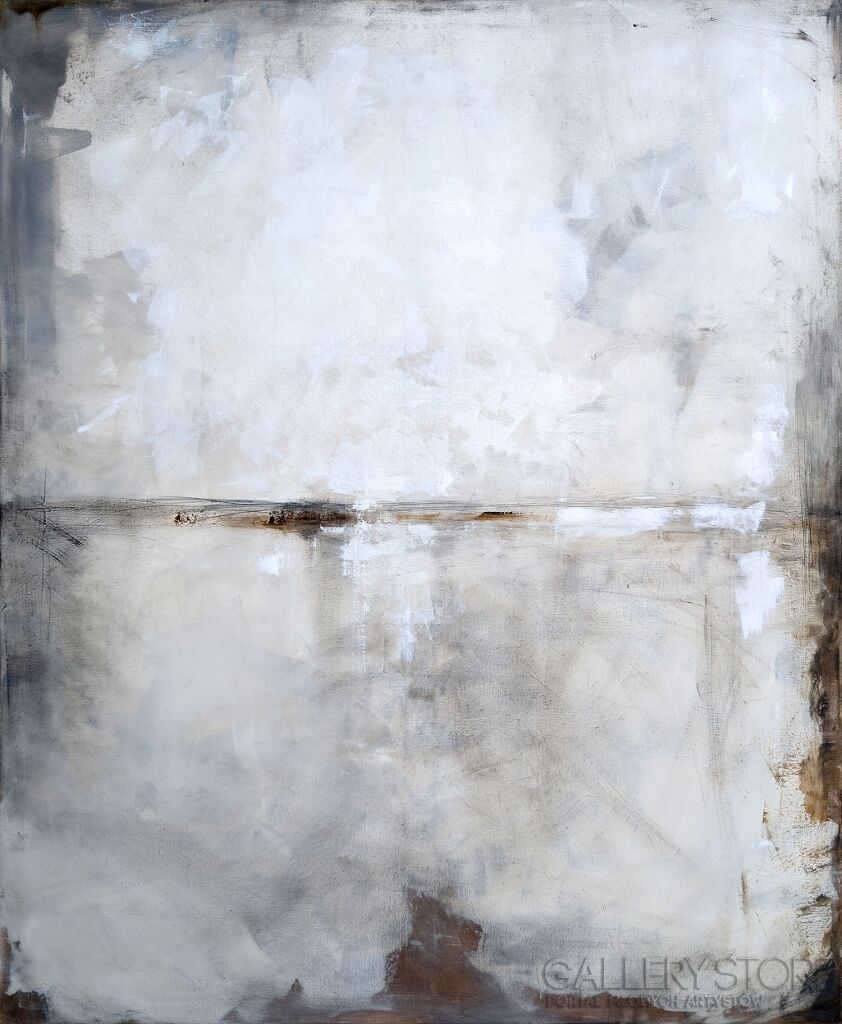 Maja Gajewska-Biel i beż IV-Malarstwo