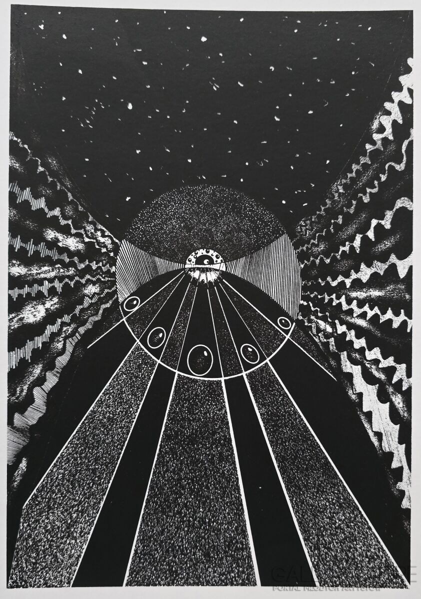 Amadeusz Popek-SpaceEye.small-Grafiki i plakaty