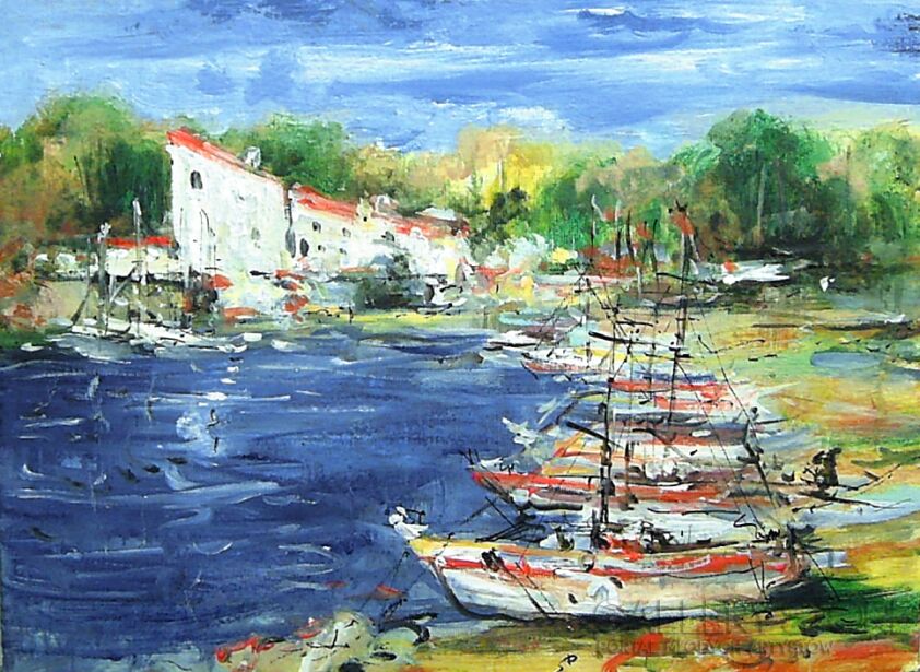 Dariusz Grajek-W Port Lligat...-Akryl