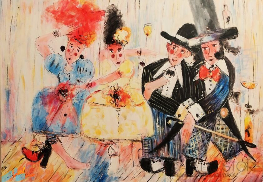 Dariusz Grajek-Klasa tańca i......-Malarstwo