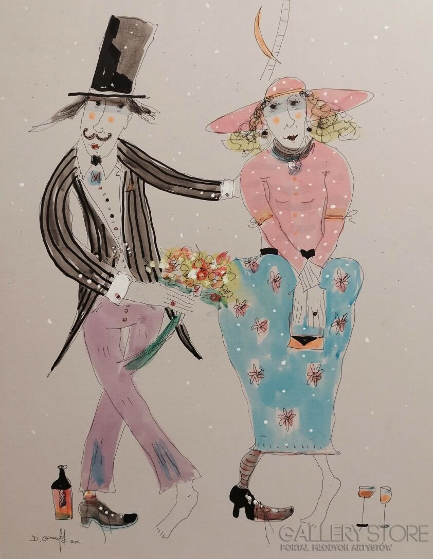 Dariusz Grajek-Kocham ciebie....-Malarstwo