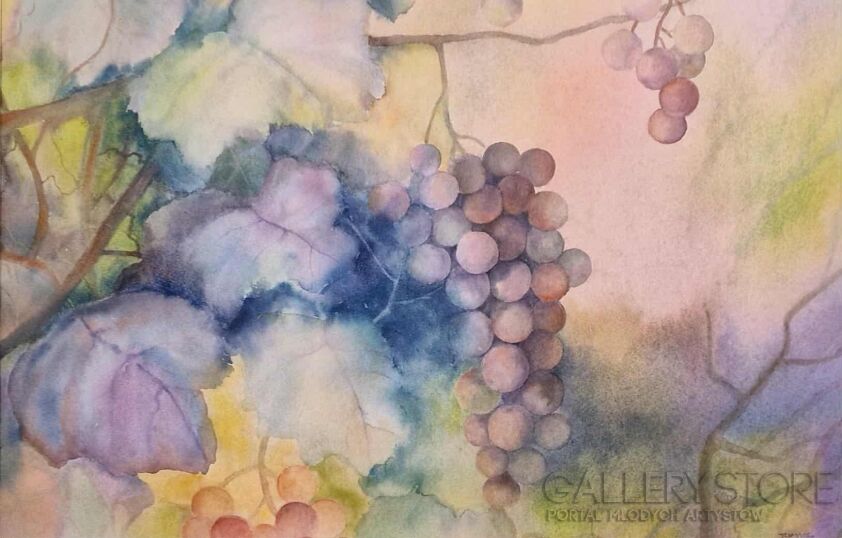 Joanna Sułek-Malinowska-Winne popołudnie-Malarstwo