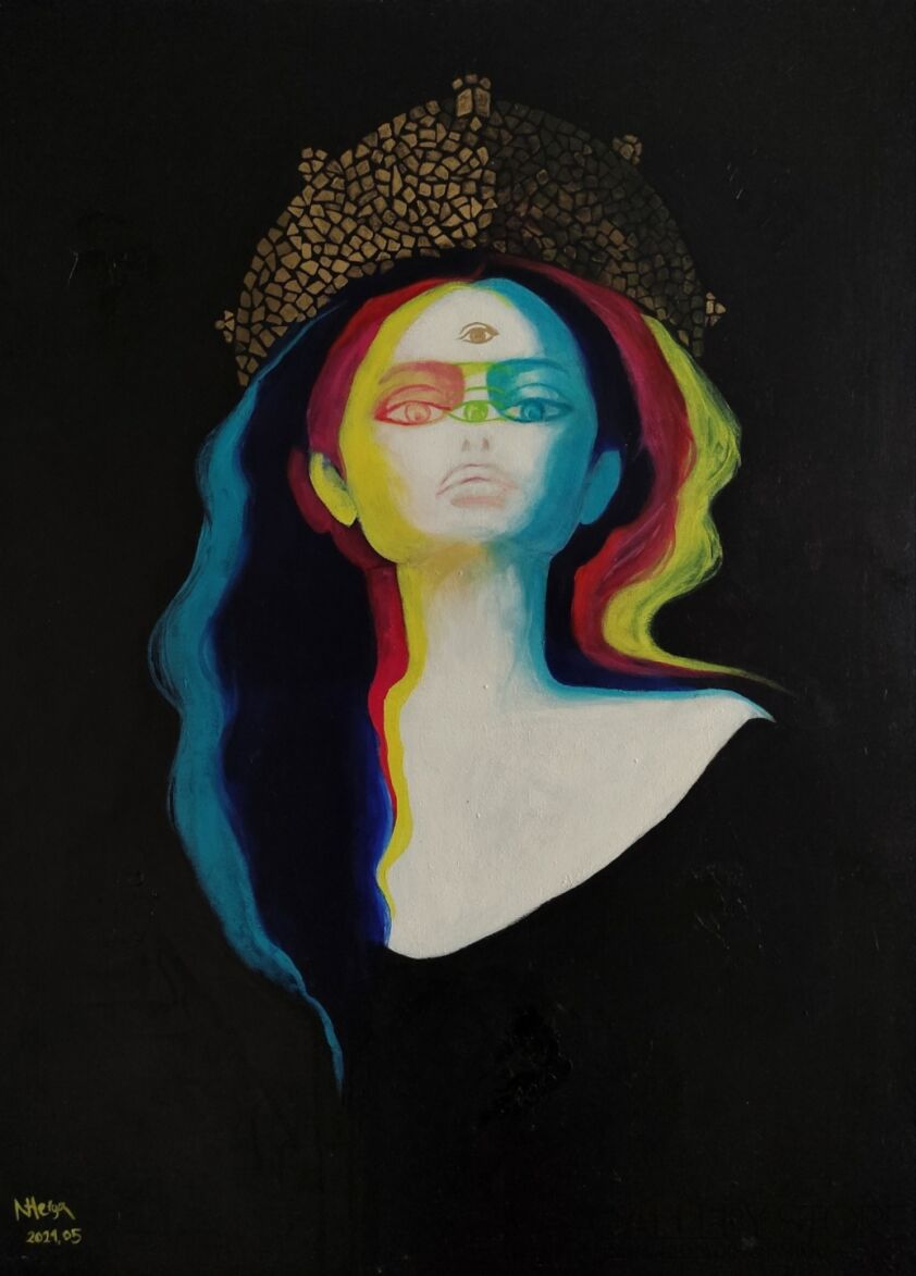 Helga Nagy-Byzantium-Malarstwo