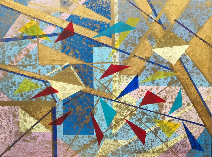 Mariola Świgulska-Tańcząca geometria-Malarstwo