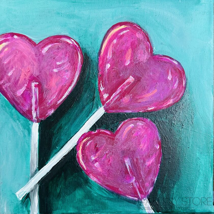 Marta  Machowiak-Lolipops-Malarstwo