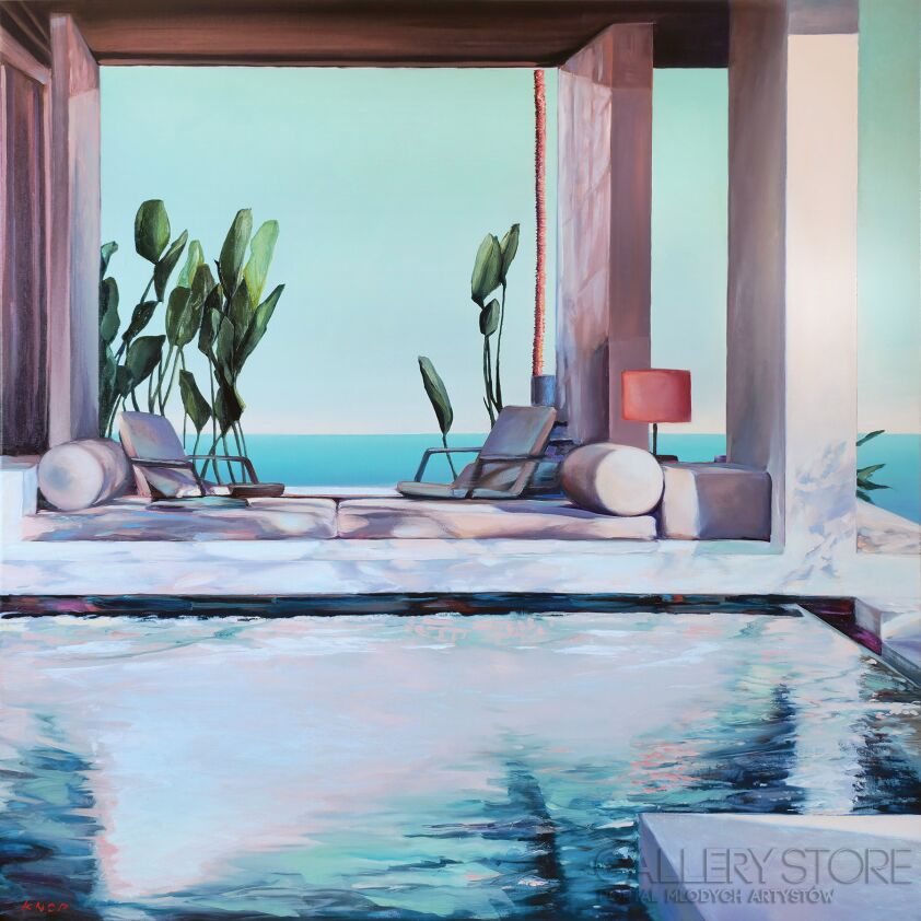 Rafał Knop-Swimming Pool VAI 67-Malarstwo