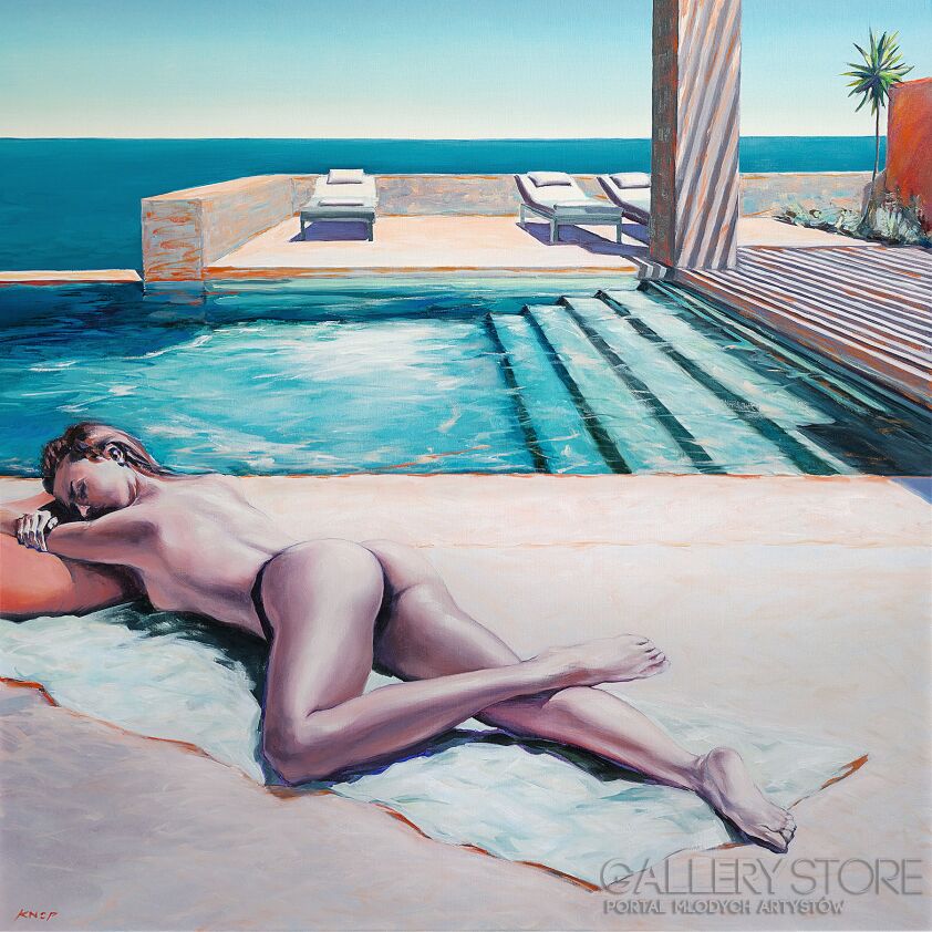Rafał Knop-Swimming Pool VAI 71-Malarstwo