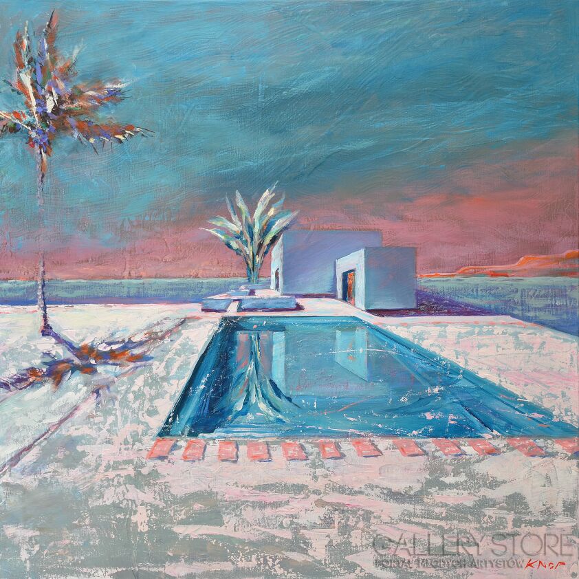 Rafał Knop-Swimming Pool EAV XXI 33-Malarstwo
