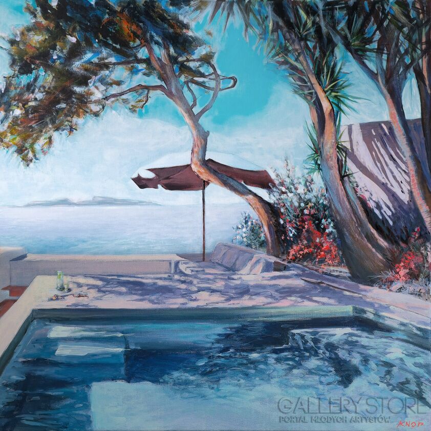 Rafał Knop-Swimming Pool VAI 75-Malarstwo