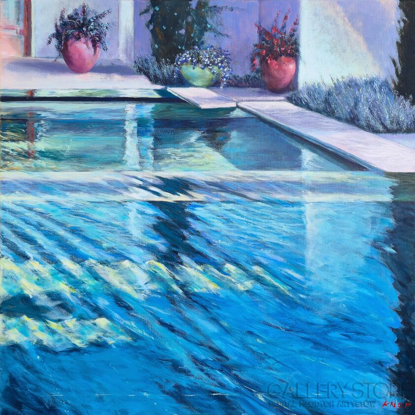 Rafał Knop-Swimming Pool VAI 78-Malarstwo
