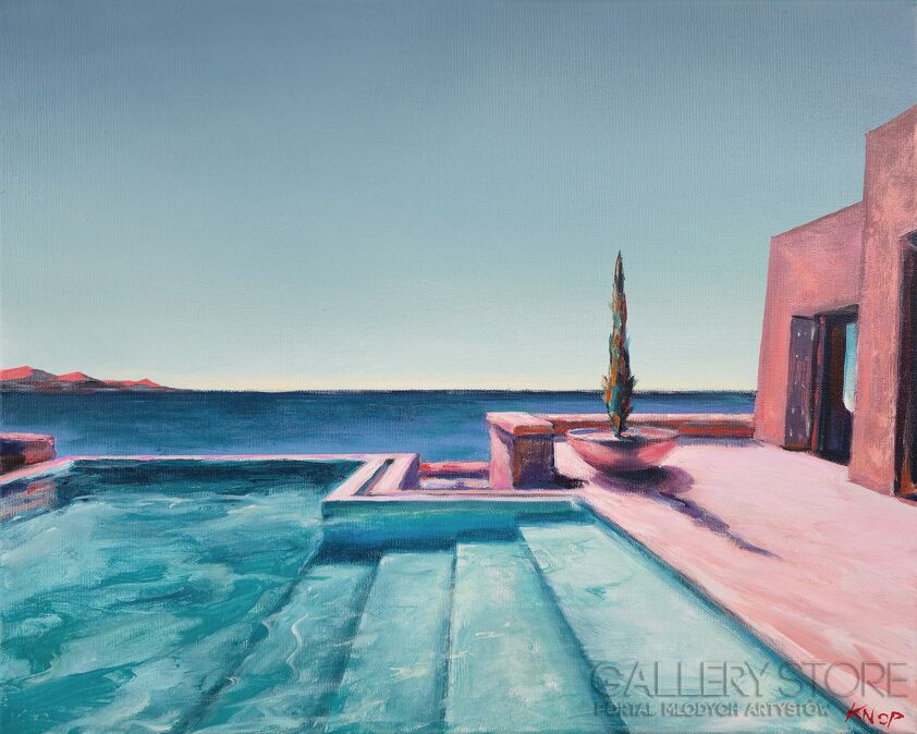 Rafał Knop-Swimming Pool VAI 84-Malarstwo