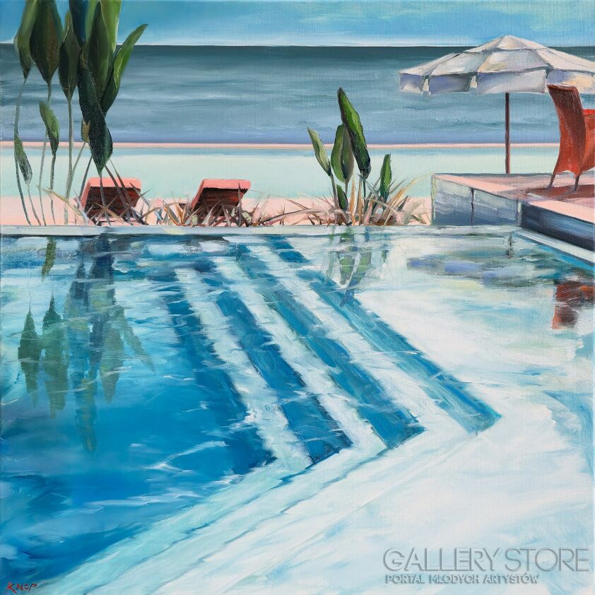 Rafał Knop-Swimming Pool VAI 87-Malarstwo