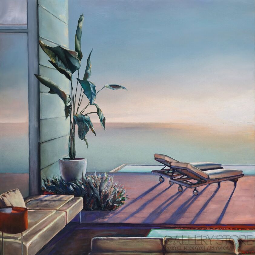 Rafał Knop-Swimming Pool VAI 86-Malarstwo