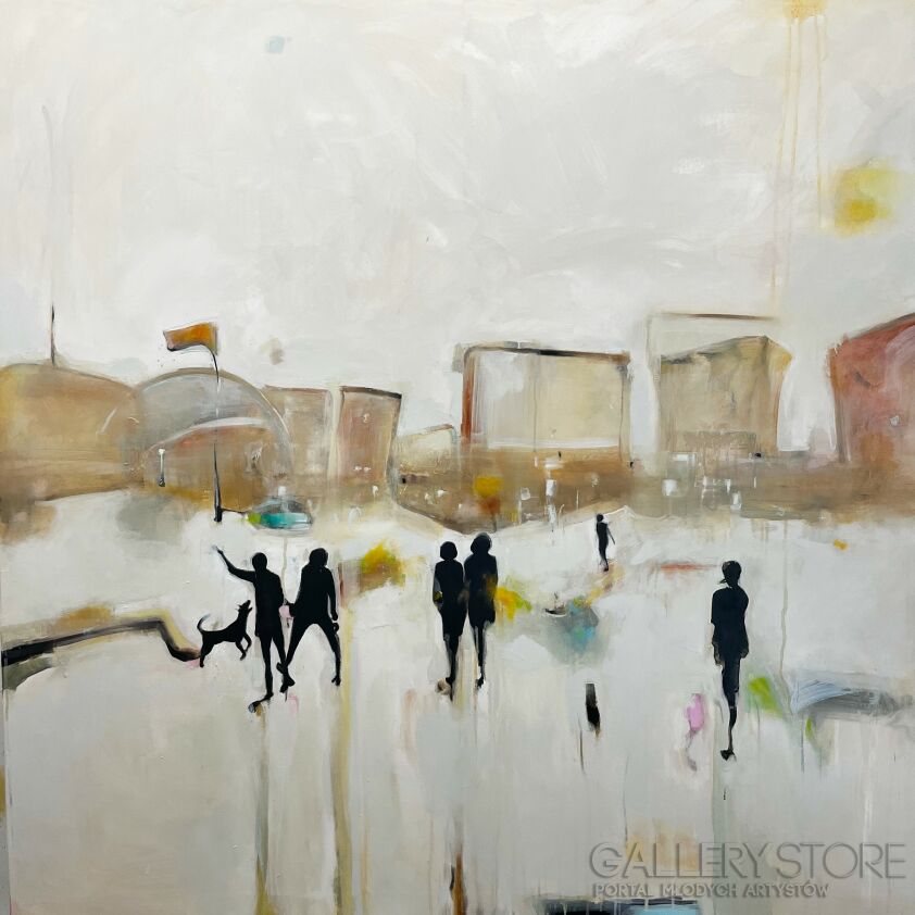 Romuald Mulk Musiolik-Daadue Square-Olej