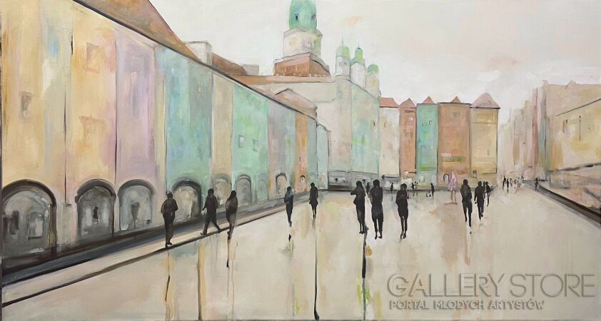 Romuald Mulk Musiolik-Poznań Green-Malarstwo