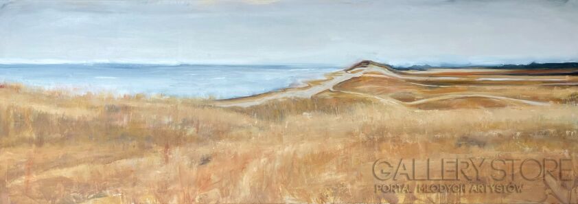 Romuald Mulk Musiolik-Wydmy Mechelinek-Malarstwo