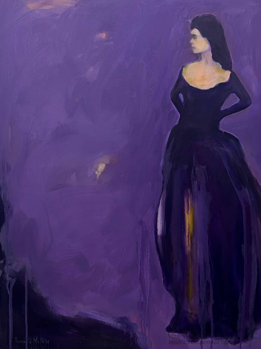 Romuald Mulk Musiolik-Madame Codrey-Malarstwo